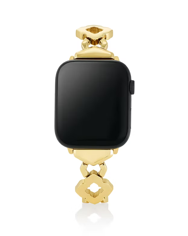 Medallion Watch Band Gold