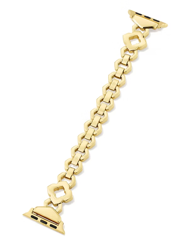 Medallion Watch Band Gold