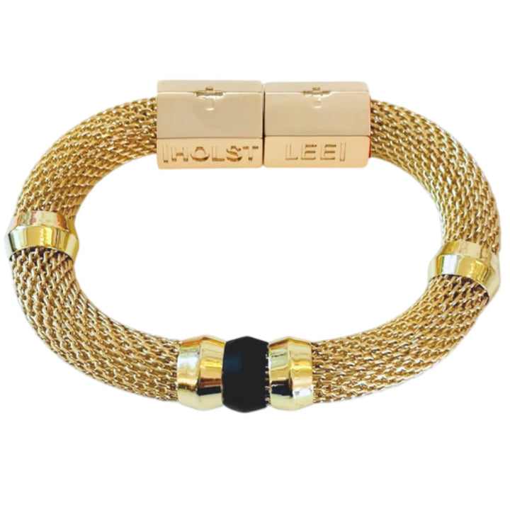 Mesh Candy Bracelet Black
