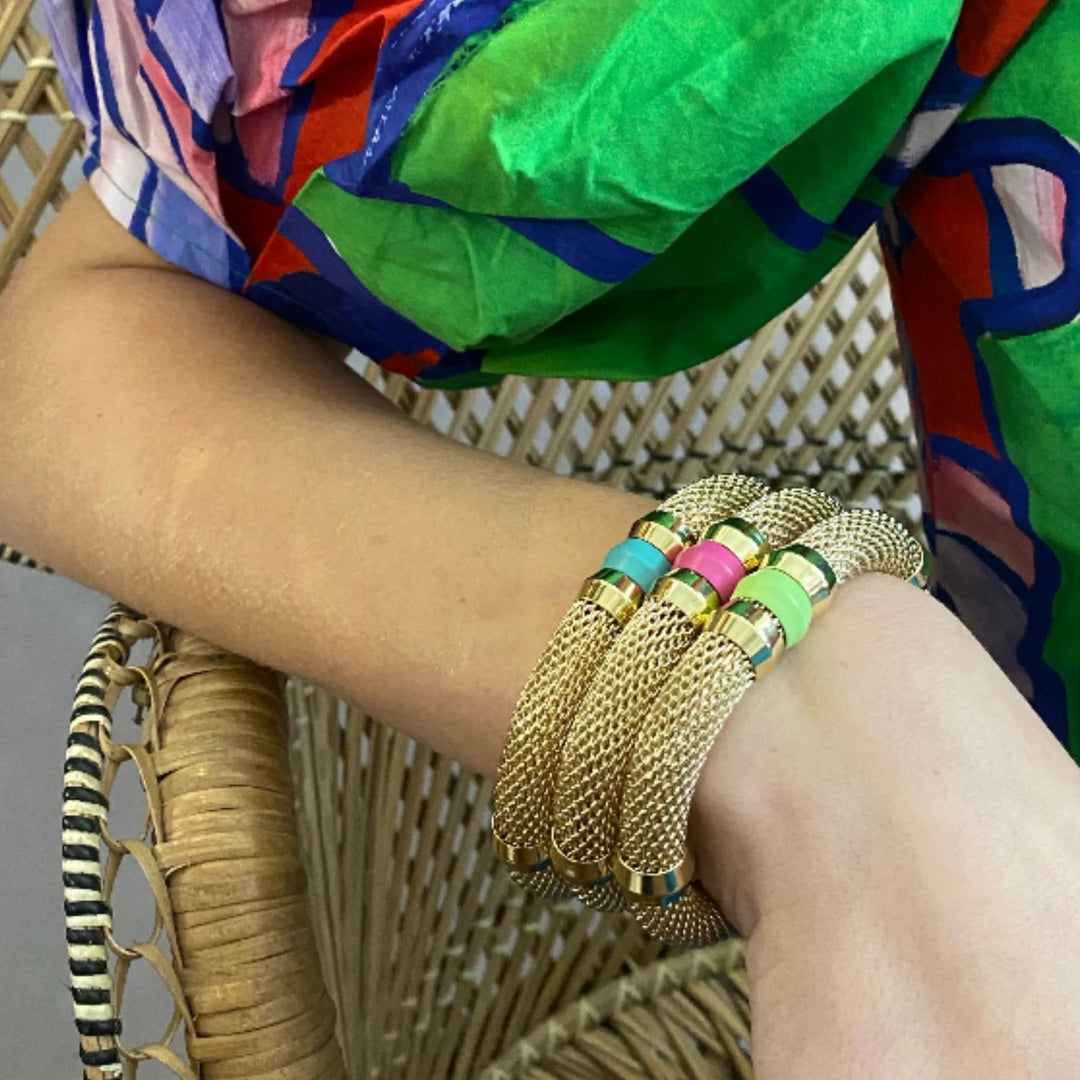 Mesh Candy Bracelet Black