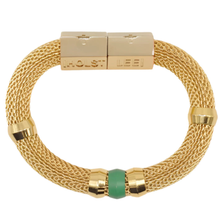 Mesh Candy Bracelet Green