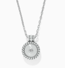 Illumina Celeste Dome Silver Necklace