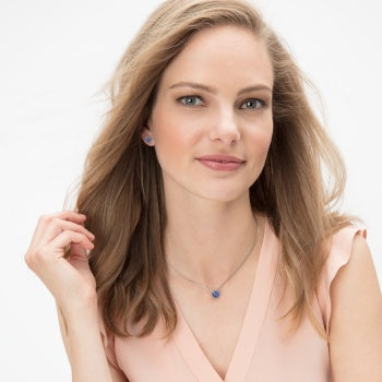 Twinkle Tanzanite Mini Post Earrings