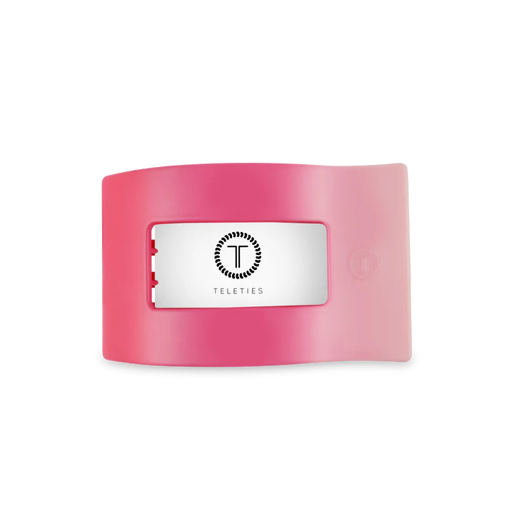 Medium Flat Rectangle Clip Kiss and Tell