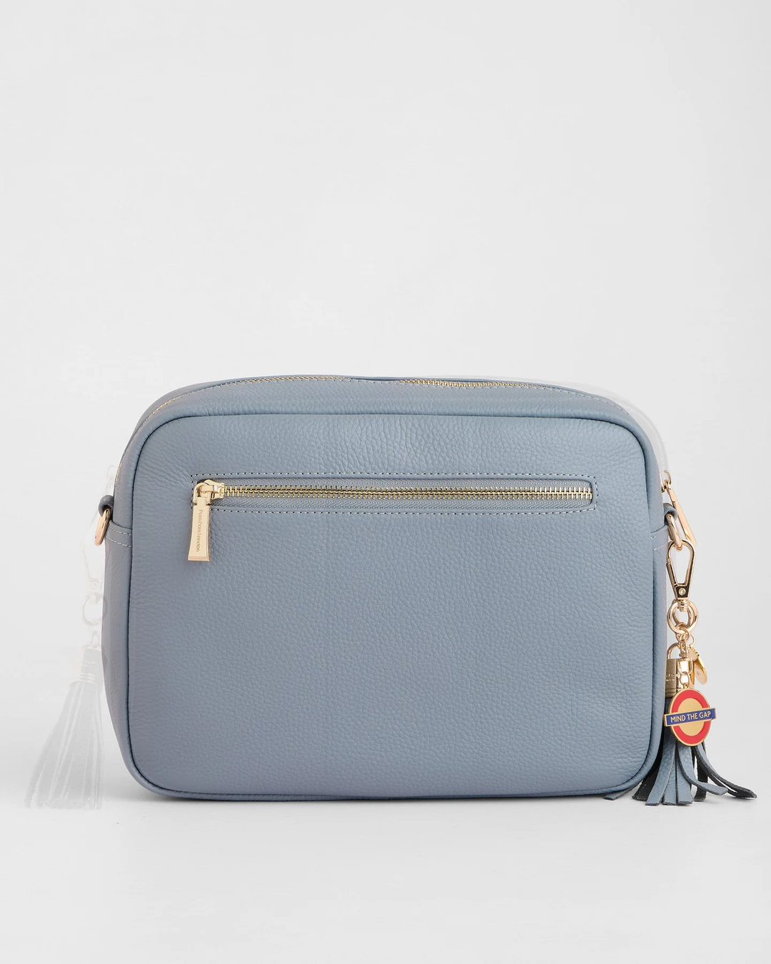 Pom Pom City Plus Bag with Special Keyring and Dust Bag Jubilee Line Grey