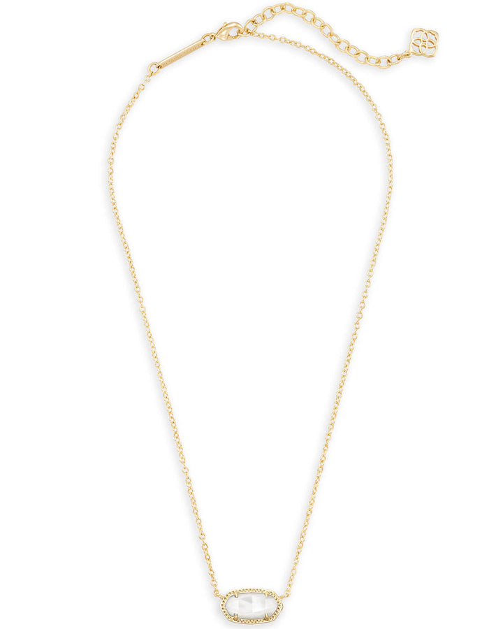 Elisa Necklace Ivory Mother of Pearl Gold