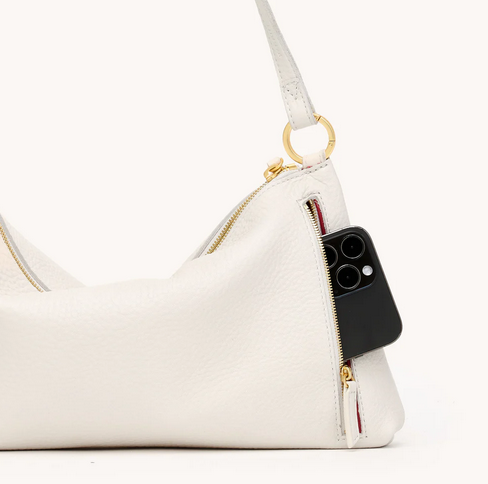 Kyle Medium Bag Calla Lily White/Brushed Gold