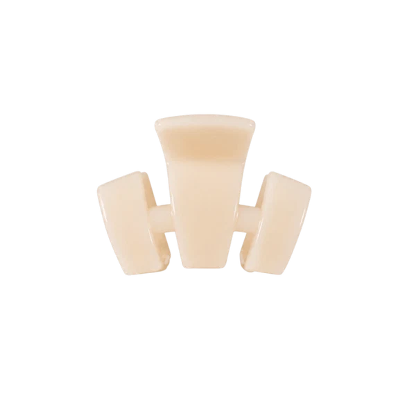Classic Almond Biege Petite Claw Clip