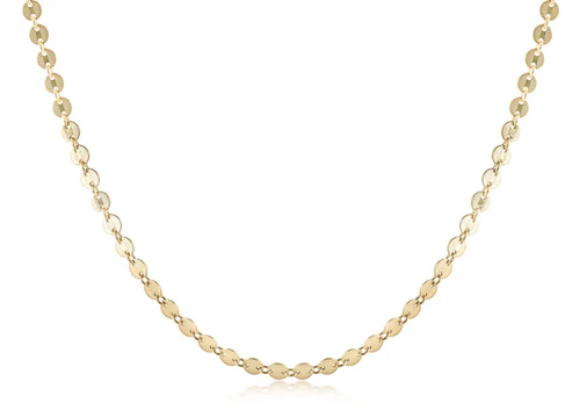 17" Choker Infinity Chic Chain Gold