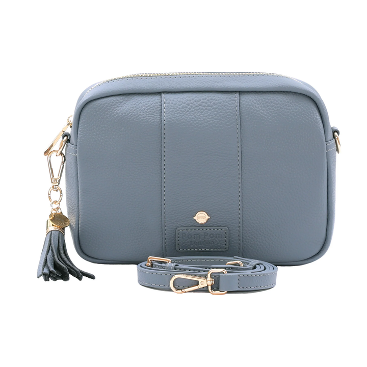 Pom Pom City Bag with Special Keyring and Dust Bag Jubilee Line Grey