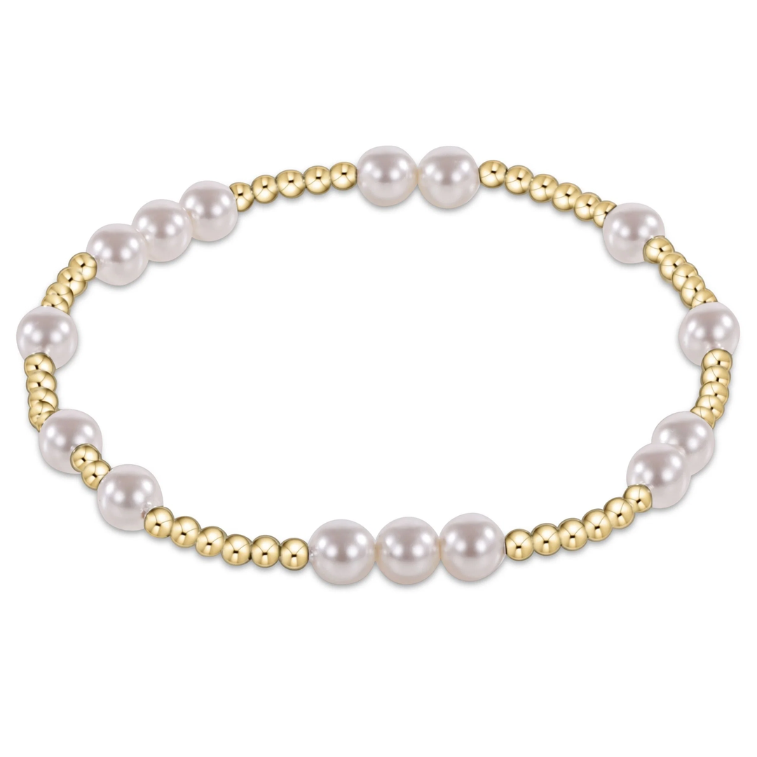 Extends Hope Unwritten Pearl  5mm Bracelet