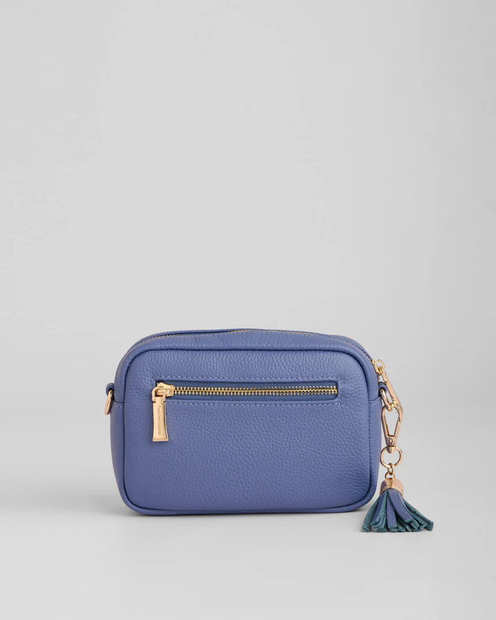 Pom Pom London City Mini Bag Lupin Blue