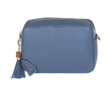 Pom Pom London City Bag Slate Blue