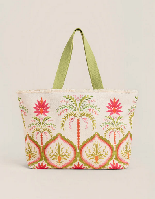 Beach Tote Castillo Floral Palms