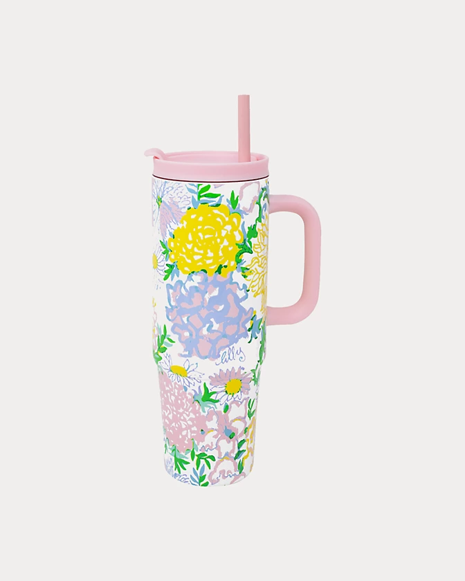 Stainless Steel 30 oz. Tumbler Lilly Garden Home