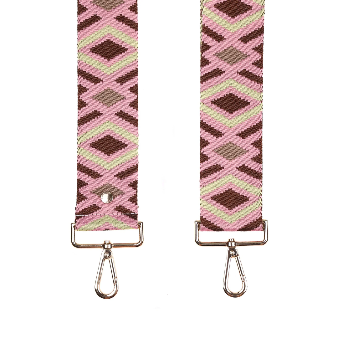 Pom Pom Strap Pink Diamond