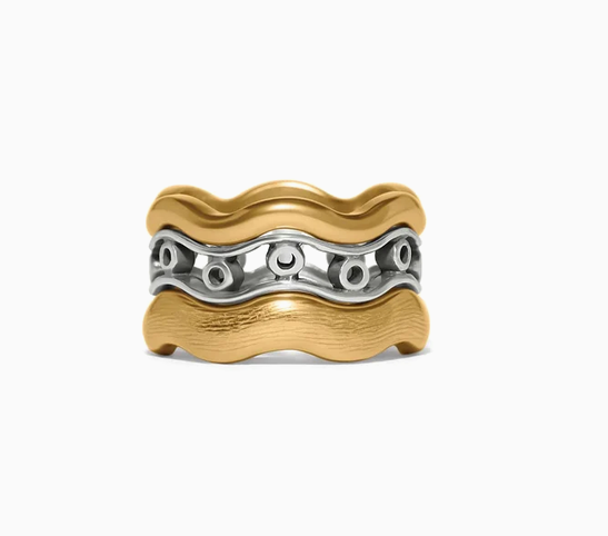 Inner Circle Trio Rings Gold/Silver