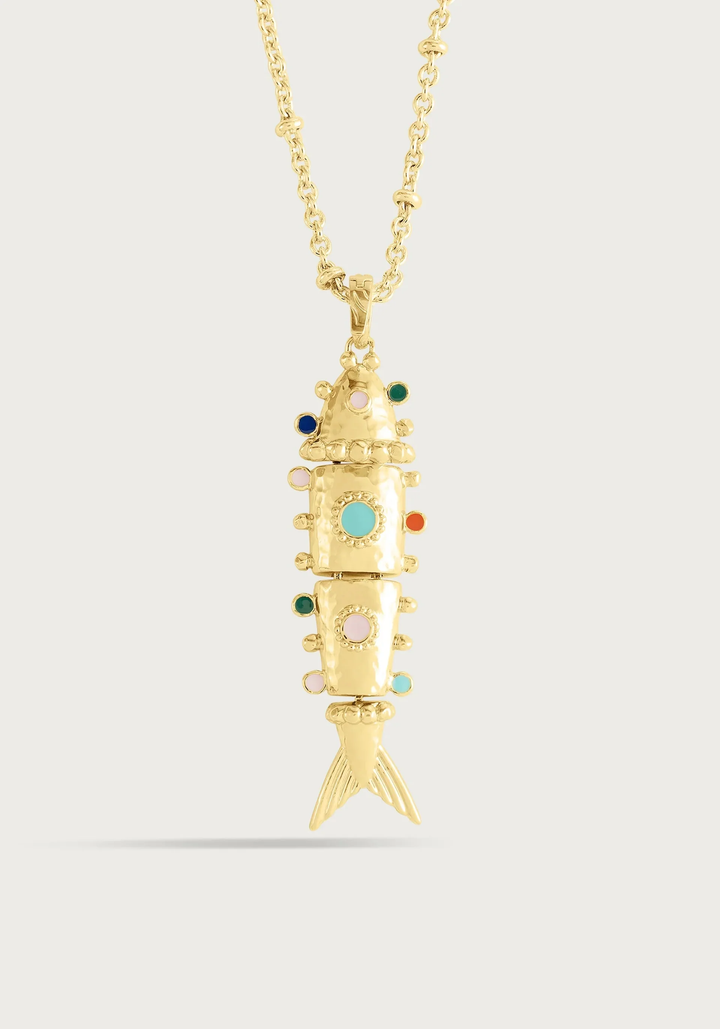 Anabel Aram Milos Large Fish Charm