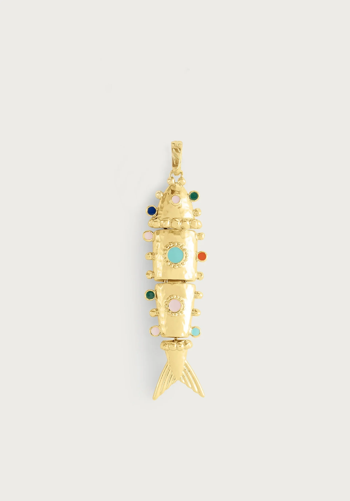 Anabel Aram Milos Large Fish Charm