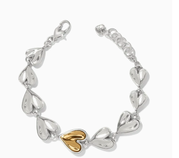 Cascade Heart Bracelet