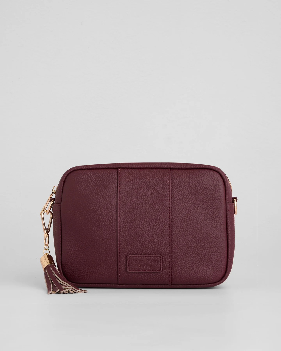 Pom Pom London City Bag Dark Maroon