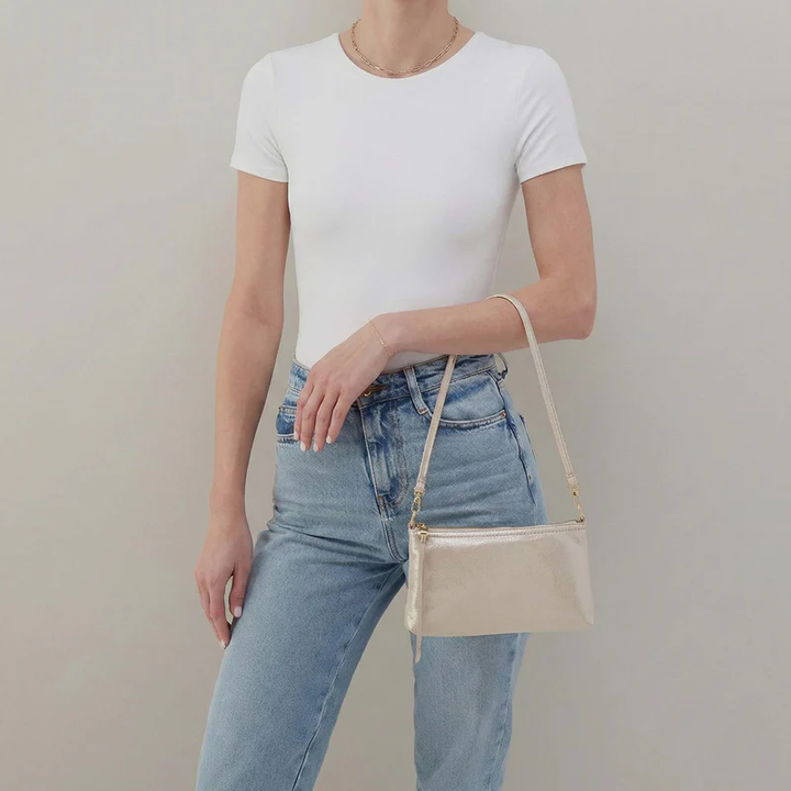 Darcy Crossbody Sand Shimmer