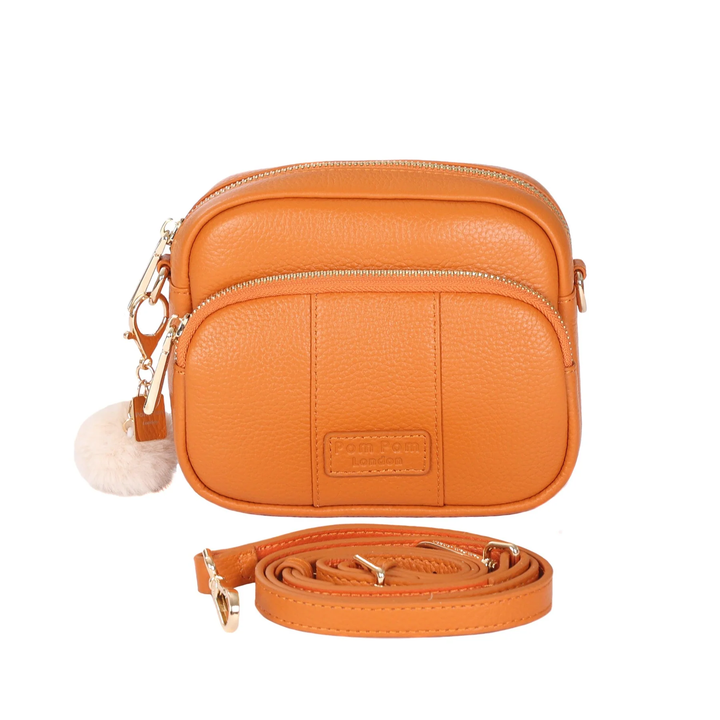 Pom Pom London City Mini Bag Marmalade Orange