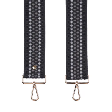 Pom Pom Strap Black Bobble