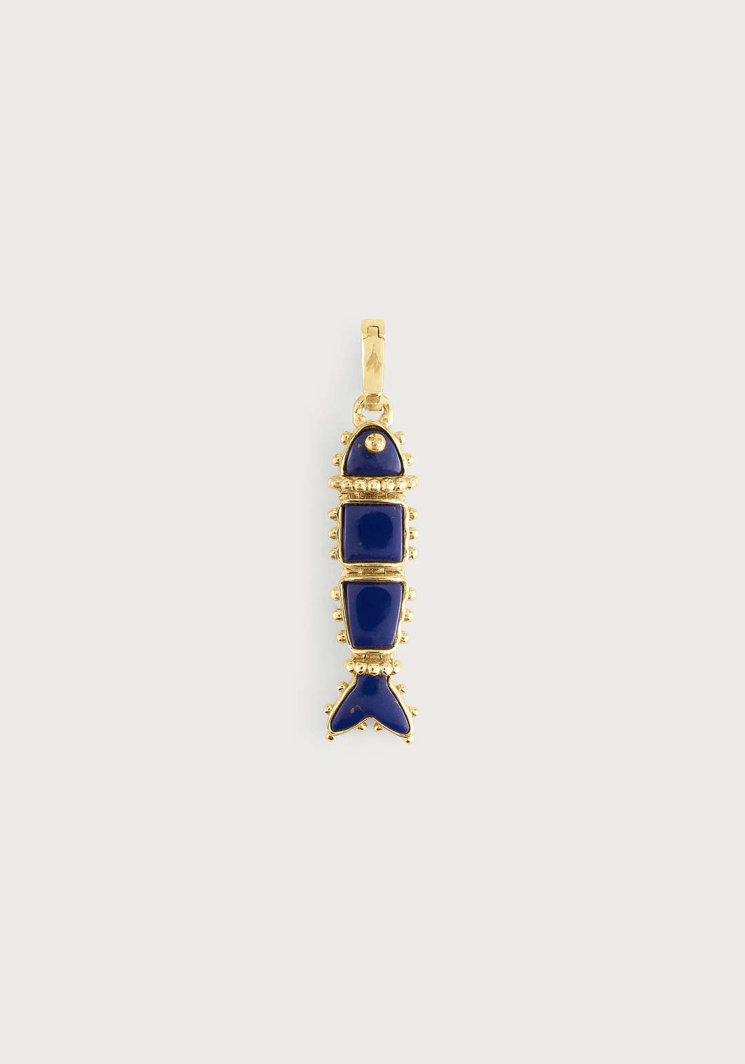 Anabel Aram Milos Stone Fish Charm