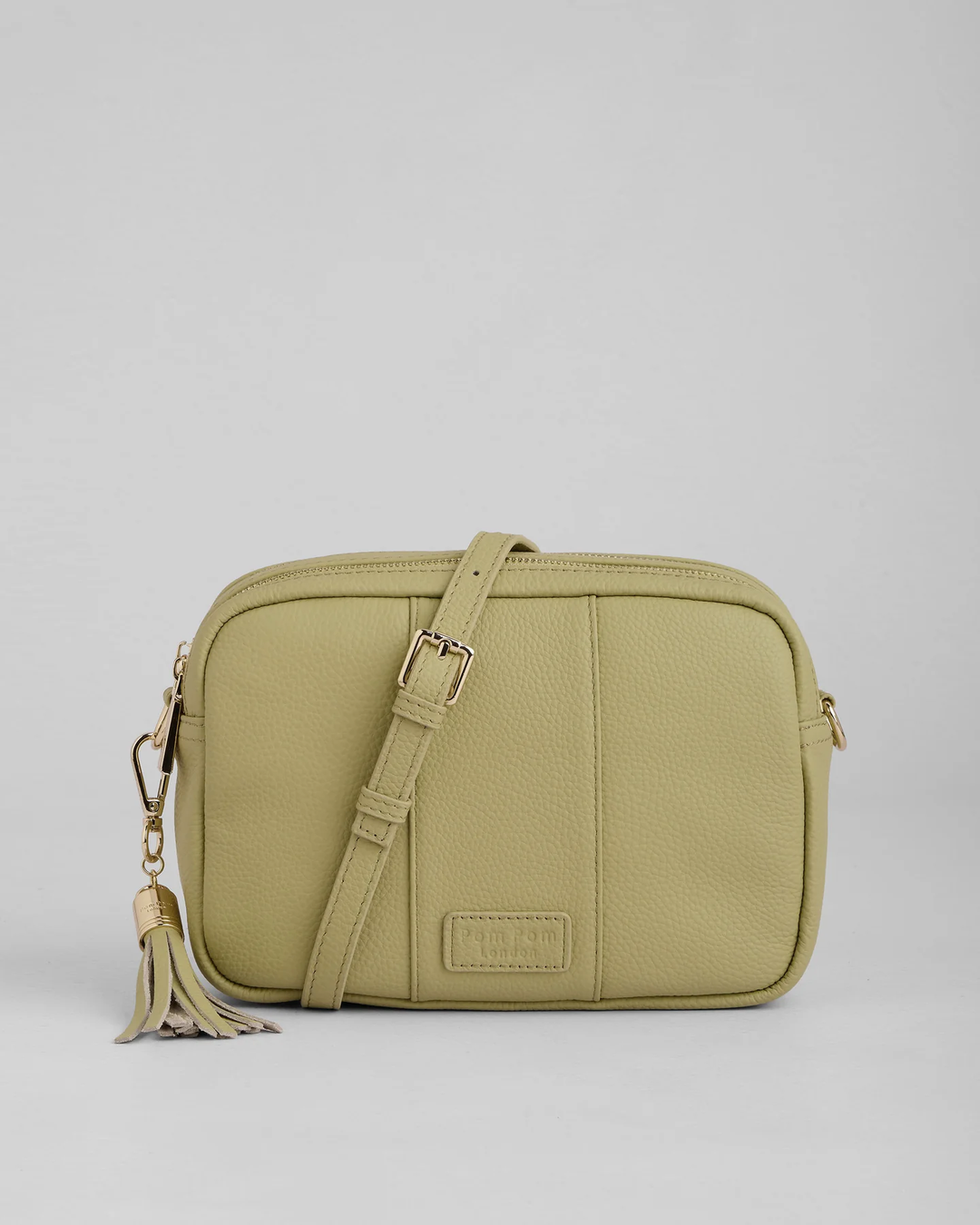 Pom Pom London City Duo Bag Pale Fern