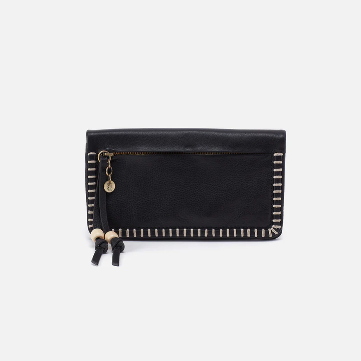 Lumen Continental Wallet in Black