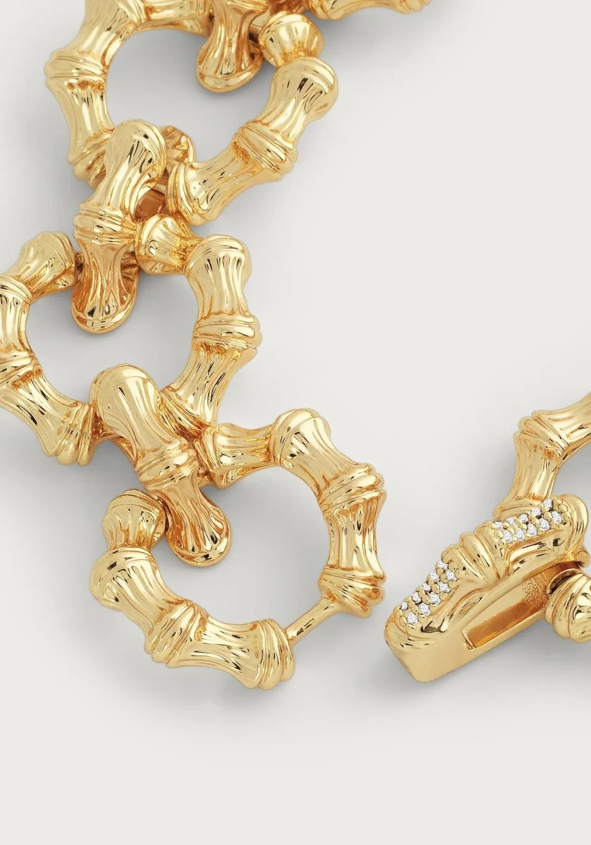 Anabel Aram Bamboo Chain Bracelet