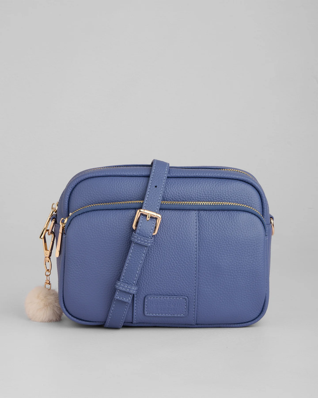 Pom Pom London Original Plus Bag Lupin Blue
