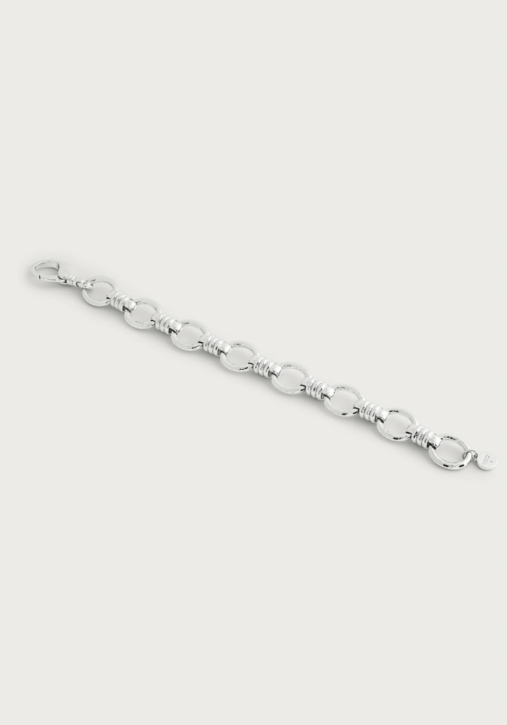 Anabel Aram Neptune Chain Bracelet Silver