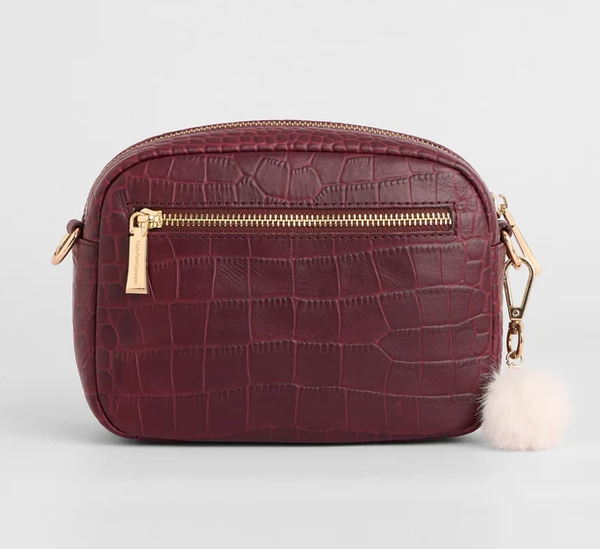 Pom Pom of London Original Croc Red Mahogany