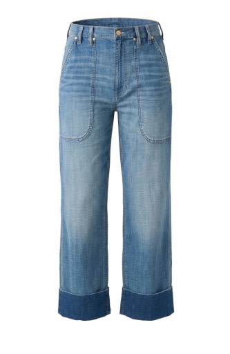 High Rise Relaxed Straight w/ Utility Pockets 27" Inseam
