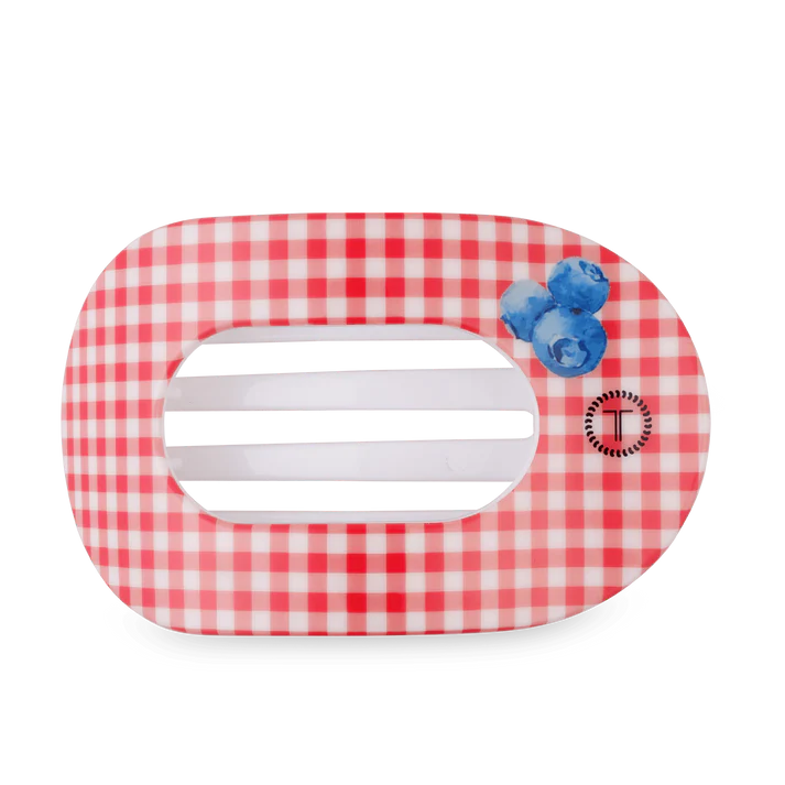 Large Flat Round Clip Blueberry Farms