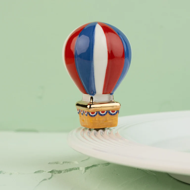 Mini Red White &amp; Blue Hot Air Balloon