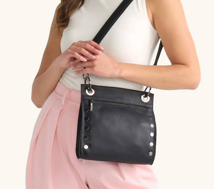 Tony Medium Black/Gunmetal Crossbody