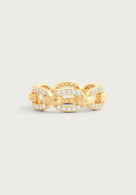 Anabel Aram Enchanted Forest Chain Ring Size