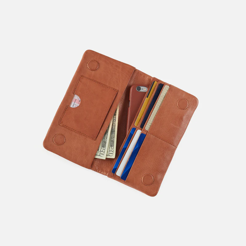 Lumen Continental Wallet in Harvest Wheat