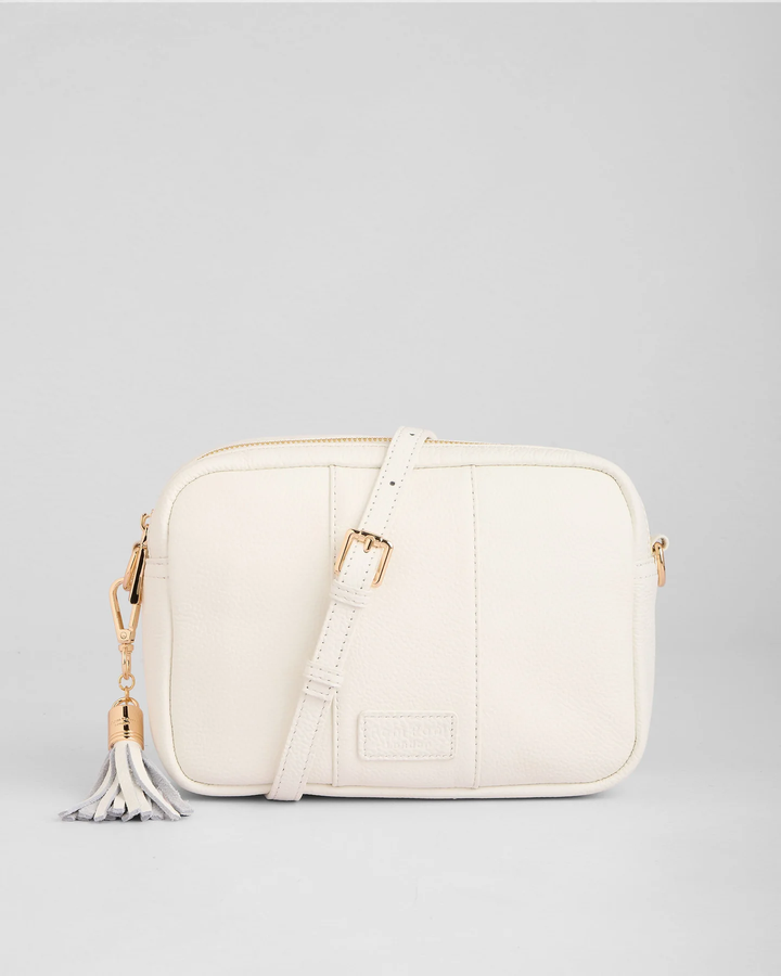 Pom Pom London City Duo Bag Bright White