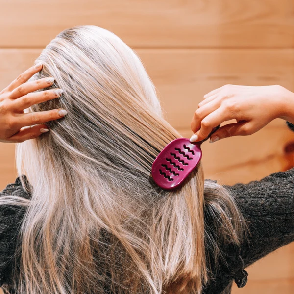 Mini Vented Hair Brush Mulberry