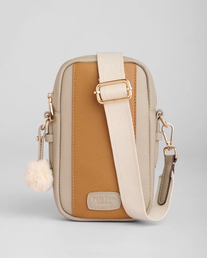 Eaton Phone  Bag Stone &amp; Maple