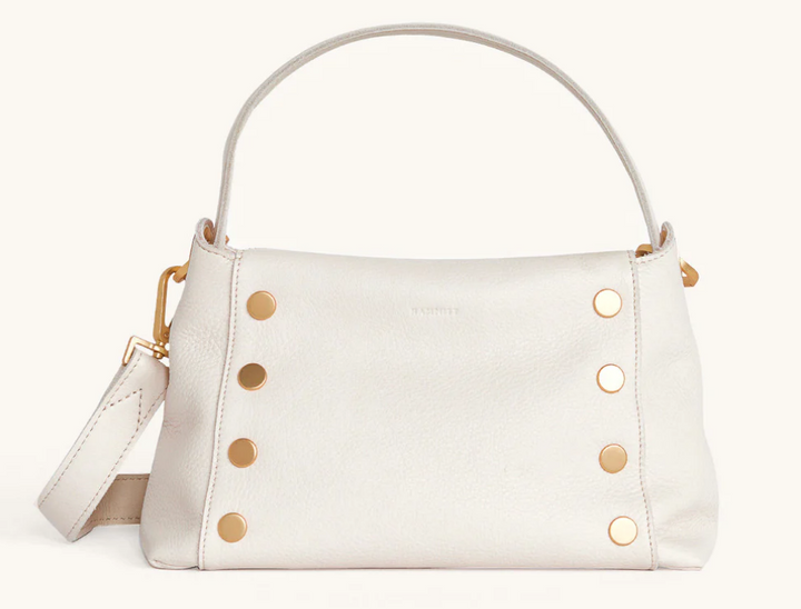Bryan Medium Bag Calla Lily White/Brushed Gold