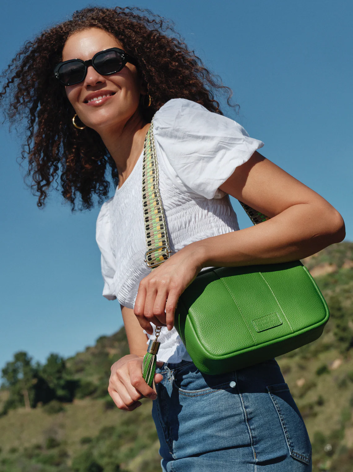 Pom Pom London City Bag Frog Green
