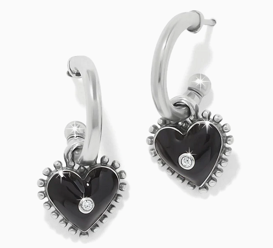 Pretty Tough Amour Heart Post Drop Earrings