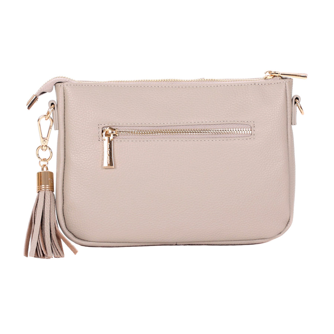 Pom Pom London City Slim Bag Stone