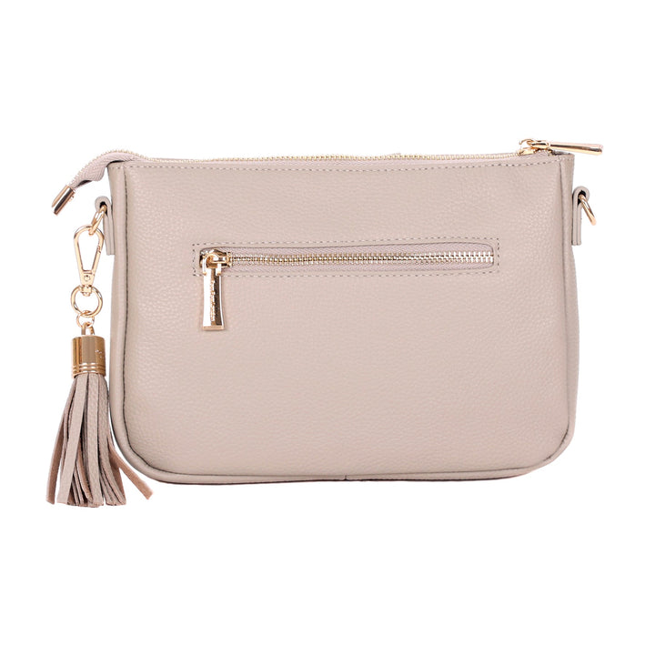 Pom Pom London City Slim Bag Stone