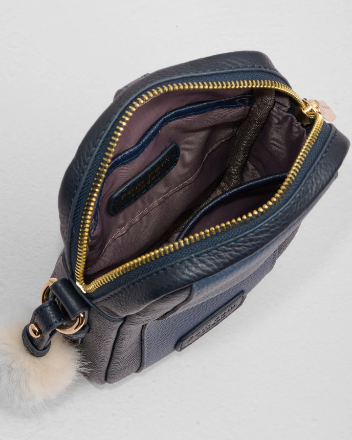 Eaton Phone  Bag Navy &amp; Slate Blue